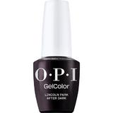 Félpermanens Vegán és Hemamentes Körömlakk - OPI Gel Color, árnyalata Lincoln Park After Dark™, 15 ml