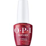 Félpermanens Vegán és Hemamentes Körömlakk - OPI Gel Color, árnyalata I’m Really an Actress, 15 ml