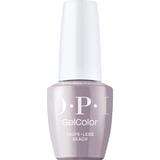 Félpermanens Vegán és Hemamentes Körömlakk - OPI Gel Color árnyalata Taupe-less Beach, 15 ml