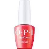 Félpermanens Vegán és Hemamentes Körömlakk  - OPI Gel Color árnyalata Heart and Con-Soul, 15 ml