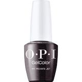 Félpermanens Vegán és Hemamentes Körömlakk - OPI Gel Color, árnyalata My Private Jet, 15 ml