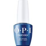 Félpermanens Vegán és Hemamentes Körömlakk - OPI Gel Color, árnyalata Do You Sea What I Sea?, 15 ml