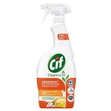 Többfelületű Zsíroldó Spray – Cif Cleanboost Ecet és Bikabornát, 750 ml