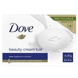 Szilárd szappan –  Dove Original Beauty Cream Bar, 4 x 90 g