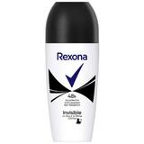 Roll-on izzadásgátló női dezodor - Rexona Women Invisible on Black&White Clothes 48h, 50 ml