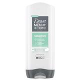 Férfi tusfürdő - Dove Men +Care Sensitive 24HR Nourishing Micromoisture Body, Face & Hair Wash, 400 ml