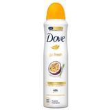 Dezodor spray - Dove Go Fresh Passion Fruit & Lemongrass, 150 ml