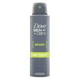 Dezodor Spary, férfi - Dove Men +Care Sport 48h Protection+Comfort, 150 ml