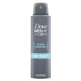 Izzadásgátló dezodor spray férfiaknak - Dove Men +Care Clean Comfort 48h Protection+Comfort, 200 ml