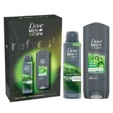 Ajándékcsomag  Dove Men +Care Refresh Collection - Tusfürdő Refreshing Extra Fresh Body, Face & Hair Wash, 250 ml + Dezodor Spray Advanced 72h Protection Extra Fresh, 150 ml