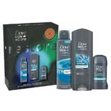 Ajándékcsomag Dove Men +Care Restore Collection - Tusfürdő Hydrating, 250 ml + Dezodor Spray Advanced 72h Protection,150 ml + Dezodor Stick 48h Protection, 50 m