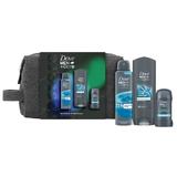 Ajándékcsomag Dove Men +Care Restore Collection Washbag Essentials – Tusfürdő Clean Comfort, 250 ml + Dezodor Spray Clean Comfort,150 ml + Dezodor Stick Clean Comfort, 50 ml