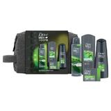 Ajándékcsomag Dove Men +Care Refresh Collection Washbag Essentials – Tusfürdő  Refreshing, 250 ml + Krém-Szappan Extra Fresh, 90 g + Sampon Fortifying, 250 ml + Dezodor Spray Extra Fresh, 150 ml