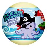 Fizzy Fürdőbomba Meglepetéssel – Marba Ocean Friends Pirate Octopus, 140 g