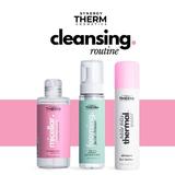 Bőrtisztító Készlet - Synergy Therm Cleansing Routine: Micellás Víz,  250 ml + Arctisztító Hab, 250 ml + Termál Víz Spray, 150 ml