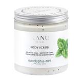 Hámlasztó testradír eukaliptusszal és mentával - KANU Nature Body Scrub Professional Eucalyptus-Mint with Poppy Seeds, 1000 g