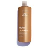 Squalane és Omega 9 Hidratáló Sampon Száraz és Fénytelen Hajra - Wella Professionals Ultimate Smooth Villamosodást Gátló Hatással, 1000 ml