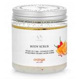 Narancsos és paprikás testradír - KANU Nature Body Scrub Orange with Chilli, 350 g