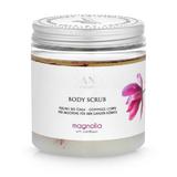 Testradír magnóliával és búzavirággal - KANU Nature Body Scrub Magnolia with Cornflower, 350 g