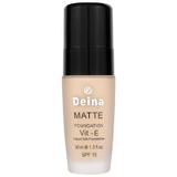 Mattító alapozó - Deina Matte Foundation Vit - E, árnyalat 1325 08, 30 ml