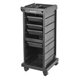 Kozmetikai kocsi T-100X - Beautyfor Hairdressing Salon Trolley, fekete, 1 db.