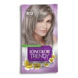 Féltartós Hajfesték  - Loncolor Trendy Colors, árnyalata B12 Gri Coldwaves , 2 x 25 ml