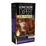 Ammóniamnetes Tartós Hajfesték - Loncolor Expert Oil Fusion, árnyalata 6.4 Sötét Réz Szőke, 1 csomag
